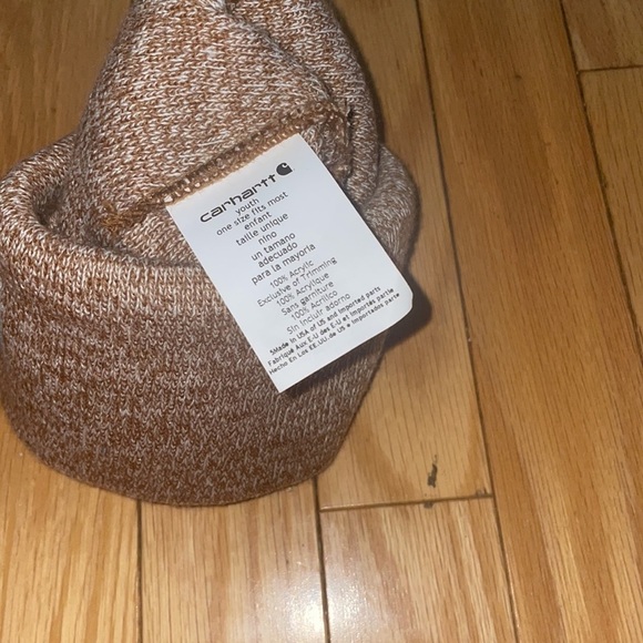 - ✖️NEW STOCK ⭐️CARHARTT BABY Brown heather kids hat  beanie *NEW* - Picture 7 of 7